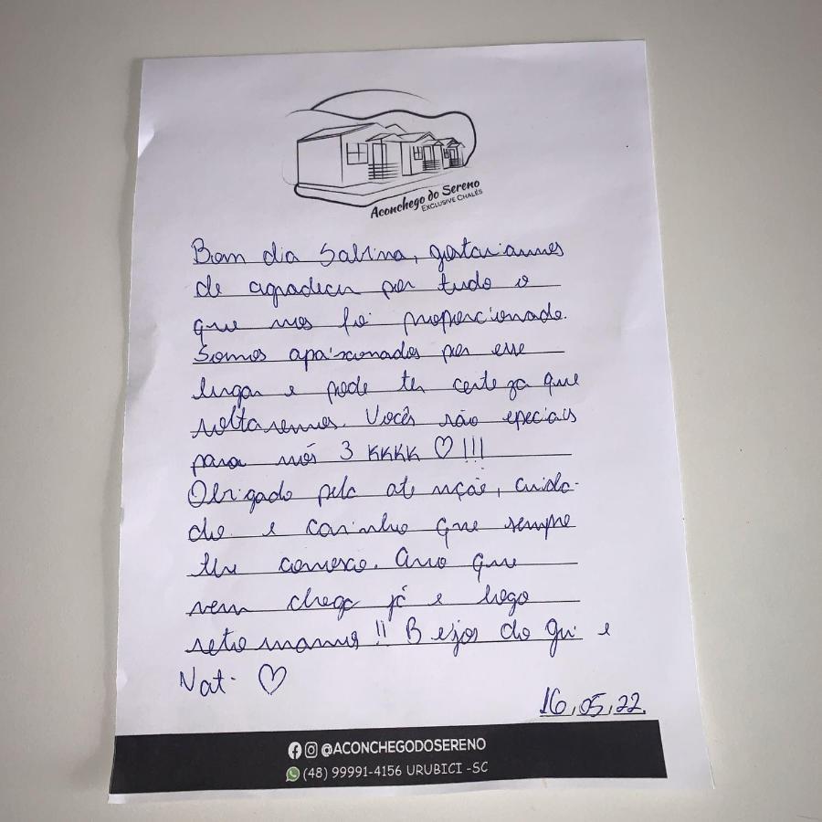 Aconchego Do Sereno Exclusive Chales Urubici Bagian luar foto